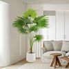 仿真绿植大型加州蒲葵落地式盆栽，摆件网红室内客厅，假绿植高级装饰