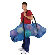 美国卡乐咪超级网袋幼儿学校，超大容量双肩背球类收纳袋储物袋