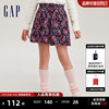 Gap女童春秋款时尚气质小碎花半身裙儿童装时髦洋气裙裤786938