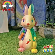 彼得兔  乳胶模具 儿童彩绘手工存钱罐娃娃
