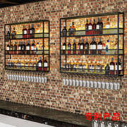 铁艺酒架壁挂式墙上饭厅红酒柜展示架酒吧吧台酒柜创意装饰置物架