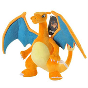 神奇宝贝喷火龙儿童毛绒玩具，公仔生日礼物恐龙公仔抱枕玩偶