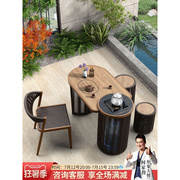阳台茶桌椅组合客厅，家用小茶台简约功夫茶几小户型新中式茶桌