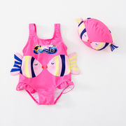 宝宝泳衣0-1婴幼儿可爱小公主游泳衣，2-3岁小女童，比基尼5温泉泳装4