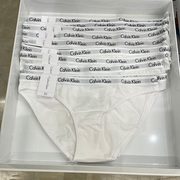 CK Calvin Klein女士经典舒适透气LOGO棉质贴身比基尼三角裤内裤