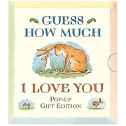 预 售猜猜我有多爱你立体书 Guess How Much I Love You of Pocket Pop-Up 英文原版儿童3D立体翻翻书 英语启蒙早教进口童书