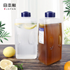 日本进口NAKAYA冷水壶家用耐热凉水壶大容量冷水杯茶壶塑料果汁壶