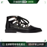 香港直邮潮奢togapulla女士，独家发售黑色系带牛津鞋