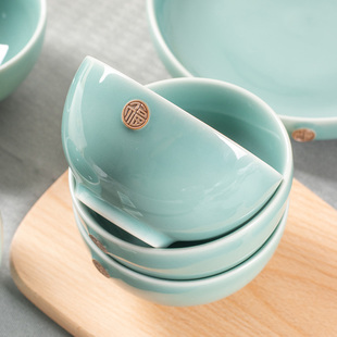陶瓷碗家用2023大号5英寸饭碗单个高端福字创意中式乔迁餐具