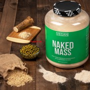 美国Naked Mass素食增重粉8磅增肌粉不含转基因健身增肌