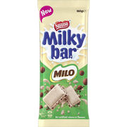 Nestle Milkybar Milo Block 160g 雀巢巧克力 澳洲