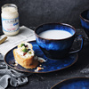 桔梗家一人食欧式创意西餐早餐餐具套装家用陶瓷盘子牛奶杯燕麦碗