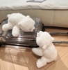 超软北极熊玩偶床上趴趴熊猫抱枕毛绒玩具公仔布娃娃女生睡觉专用
