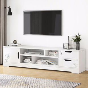 众仿实木电视柜茶几组合套装美式欧式电视柜现代简约小户型