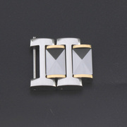 罗西尼原厂表链7443钢带，6443单节5443间金钨钢(金钨钢)蝴蝶扣表带