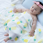 捡漏婴儿竹纤维柔软纱布被子薄款包巾新生儿浴巾抱被宝宝盖毯