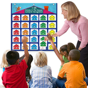 儿童益智捉迷藏游戏数字识别和颜色，认知玩具识数卡片认数字教具