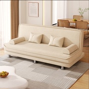 懒人沙发客厅小户型简约出租房单双人(单双人)布艺，沙发多功能可折叠沙发床