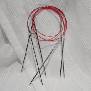 addi德国尖头60厘米775环形针儿童女士袖子毛线毛衣环针编织工具