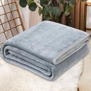 夏季珊瑚绒毯床单人毛毯子(毛，毯子)空调毛巾被，春秋薄款盖毯垫法兰绒小被子