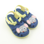 1-3岁2婴幼儿宝宝儿童凉鞋男童，女童包头软底，防水小童塑料学步鞋夏