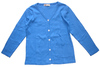 乐天baby*1-5岁全棉蓝色长袖，t恤空调，房开衫上衣薄外套