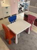 爱果乐儿童幼儿园桌椅套装，家用儿童学习桌子，书桌写字桌游戏桌玩具