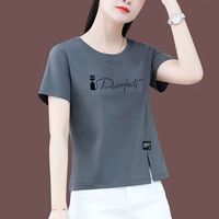 t恤女短袖，2023夏季韩版打底衫