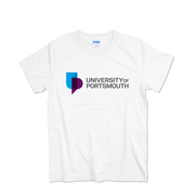 朴茨茅斯大学T恤夏季男女短袖情侣装大码青少年学生字母印花班服