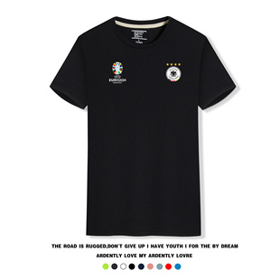 2024欧洲杯德国队速干短袖，t恤穆勒诺伊尔哈弗茨足球男女迷服衣服