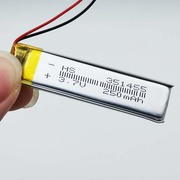 3.7V聚合物锂电池351455P 250mAh 适用清华同方录音笔 无线鼠标等