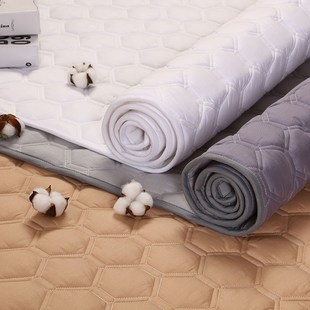 全棉床垫保护垫防滑水洗床护垫1.5m薄款垫被酒店保洁垫1.8床褥子