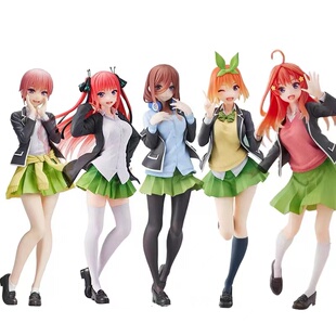 五等分的花嫁中野一花二乃三玖四叶五月泳装，手办桌面摆件饰品周边
