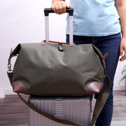 大容量手提旅行包防水尼龙饺子包大包旅游包经典单肩斜挎包行李袋