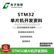 STM32F030C8T6单片机设计资料 含原理图 源码 芯片手册 视频教学