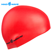 俄罗斯迈俄威madwave成人，防水护耳硅胶泳帽，大尺码m053112