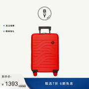 明星同款BRICS/20寸拉杆箱旅行箱红色行李箱结婚陪嫁箱密码箱