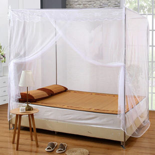 天晓夏季蚊帐单开门大床老式蚊帐1.5米蚊帐，一米m0.9罩子一体式帐