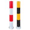 钢管警示柱铁固定立柱超强级反光柱路桩防撞柱交通隔离桩道口标柱
