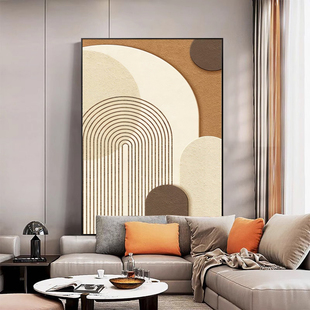 现代简约抽象装饰画客厅沙发背景，高级感墙壁画，玄关卧室挂画莫兰迪