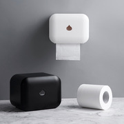 卫生间纸巾盒免打孔创意，纸巾架浴室防水卷，纸带轴置物壁挂纸巾盒