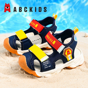 abckids童鞋男童鞋子，夏季儿童凉鞋沙滩鞋男童凉鞋，小童运动凉鞋