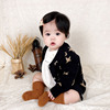 女童针织开衫洋气春装1一3岁宝宝毛衣韩版外搭新生，婴儿小外套纯棉