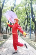 银魂 神乐 常服 cosplay 承接各种动漫服装假发定制