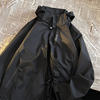 美式机能登山防晒衣男夏季超薄款黑色冲锋衣外套户外透气大码夹克