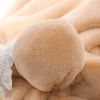 加密加厚仿獭兔毛皮草面料毛绒，布料毛领大衣马甲柜台展示背景面料