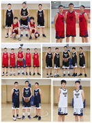 篮球服套装男学生定制篮球服比赛球服双面训练服运动球衣印字背心