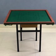 手棋牌简易折叠麻将桌实木桌多功能桌，水平扑克搓桌象棋可调餐桌