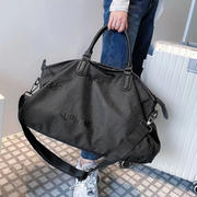 登机旅行包潮流手提短途旅行袋大容量单肩斜挎运动健身防水行李包