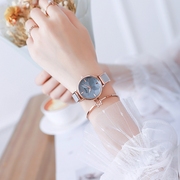 金米欧kimio简约女士手镯手链手表，超火ins风，星空手表气质学生腕表